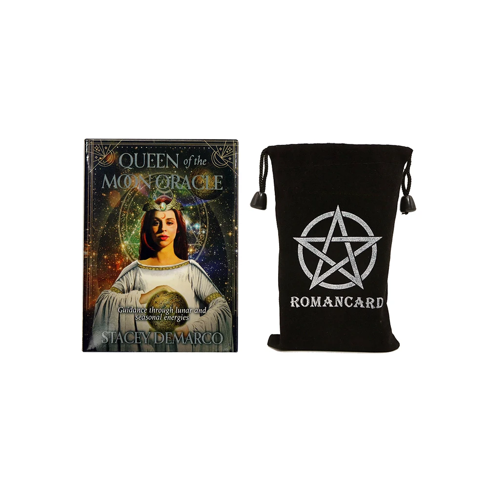 

Предоставляем отслеживание логистики. Книга с изображением Луны и ораклов, английская версия с руководством в формате PDF