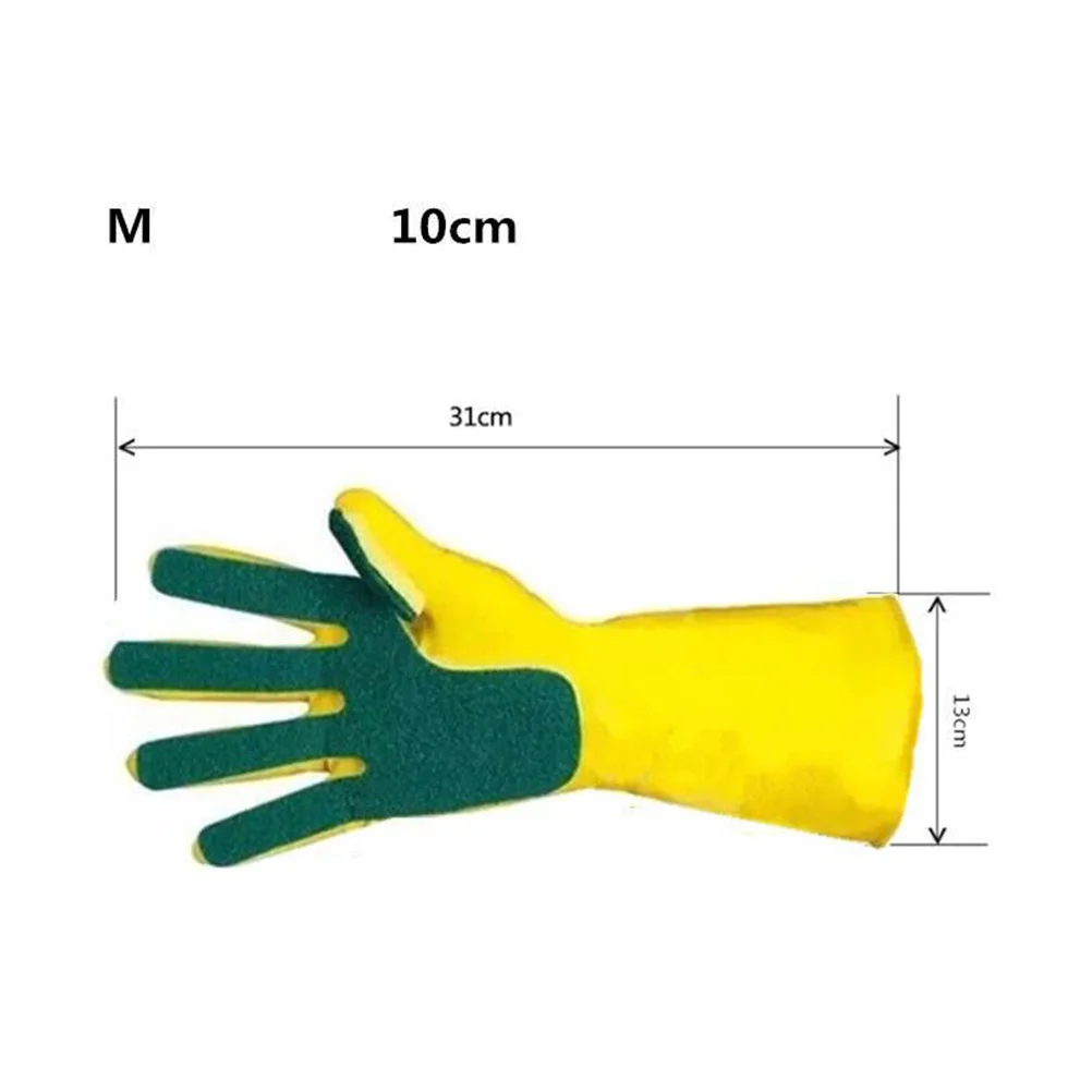 Перчатки мочалка латексная эмульсия водонепроницаемая фотография