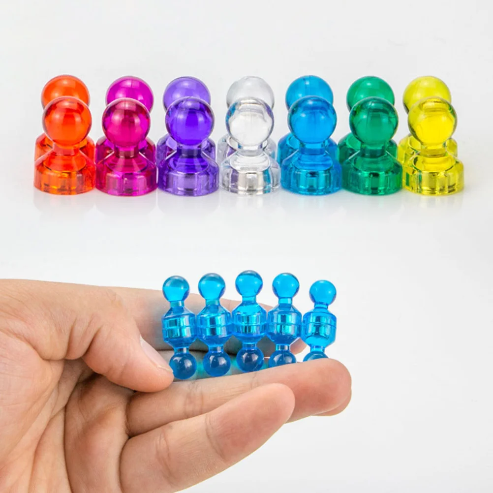 

Magnets Magnetic Refrigerator Push Whiteboard Fridge Magnet Pushpins Thumbtacks Office Map Pin Crystal Chalkboard Teaching