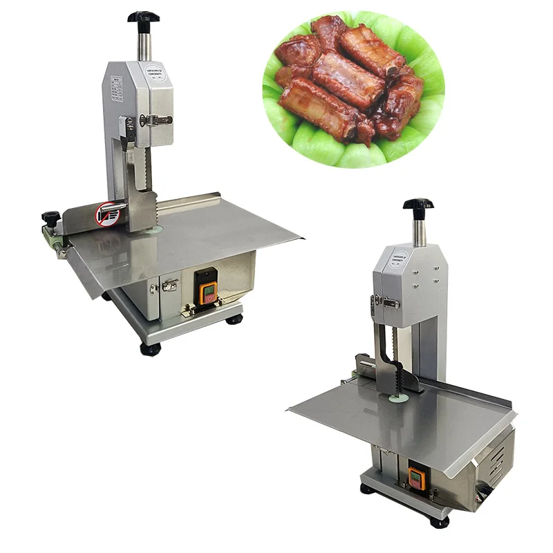 Bone sawing machine Bone cutting machine Frozen meat cutter Commercial cut Trotter/Ribs/Fish/Meat/Beef machine 110V/220V
