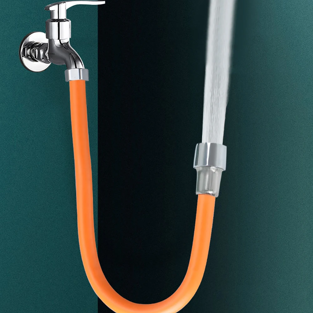 Удлинительная трубка для водопроводного крана ванной комнаты 360° ° Вращающийся