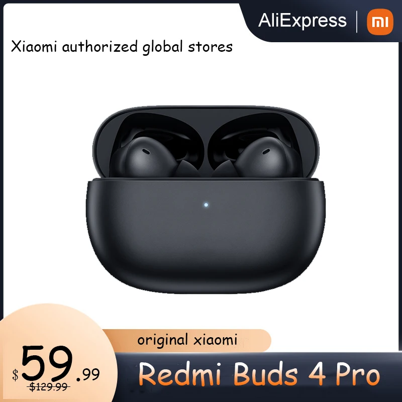 

Xiaomi Redmi Buds 4 Pro Wireless Bluetooth Earphones TWS Audio Noise Canceling 3 Mic ANC Earbuds