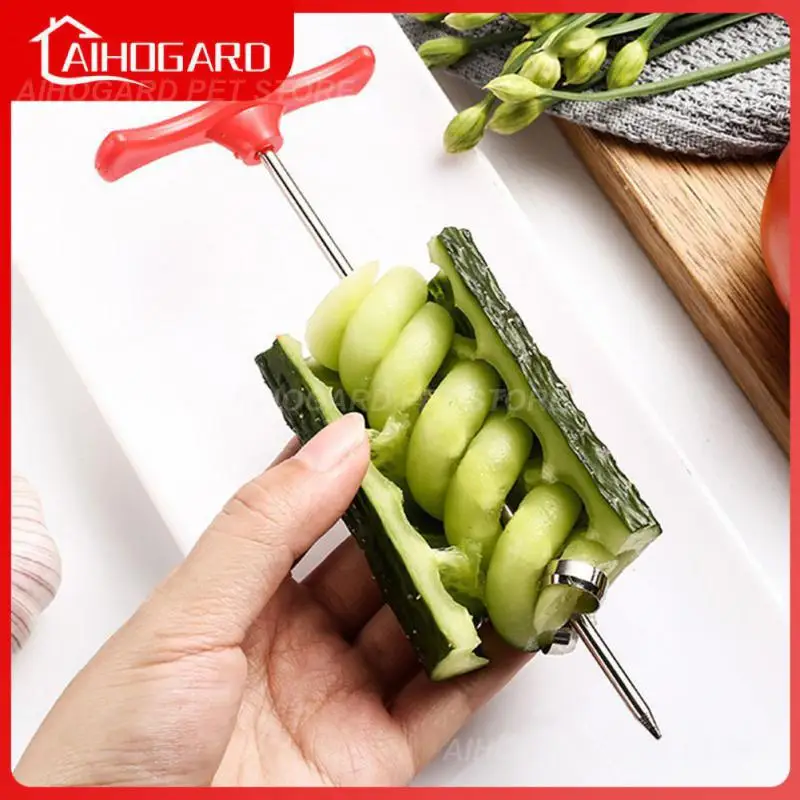 

Making Twist Shredder Grater Vegetables Spiral Knife Easy Potato Carrot Cucumber Spiral Screw Slicer Roller Spiral Cutter Manual