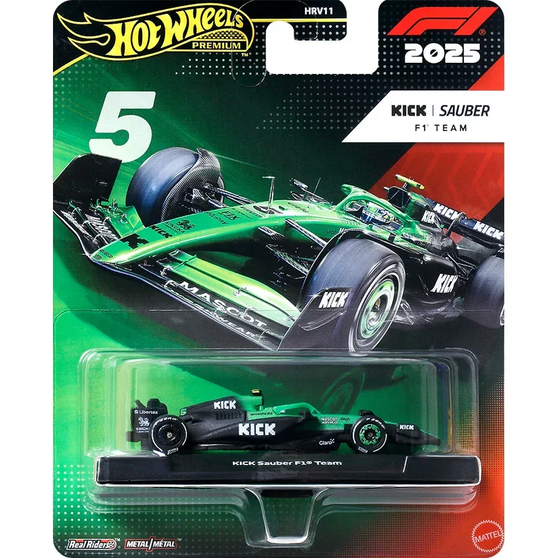 Фото Коллекционная модель автомобиля Hot Wheels Premium 2026 F1 для детей, масштаб 1:64, из сплава, для мальчиков, игрушка для детей, коллекция Hot Wheels 2026 Formula One №4