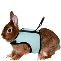 rabbit clothes pet harness leash set traction rope squirrel hamster guinea pig snow leopard vest chest strap for rat accessories