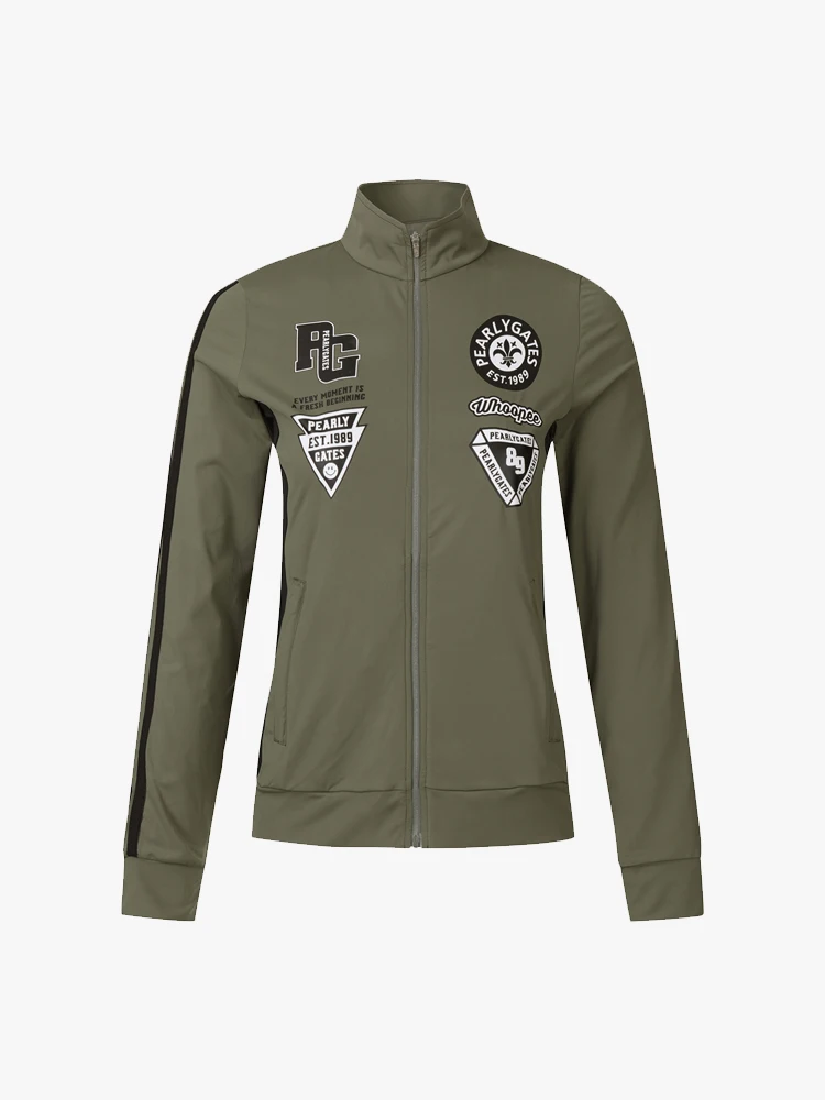 

Женская дышащая куртка на молнии, с воротником-стойкой