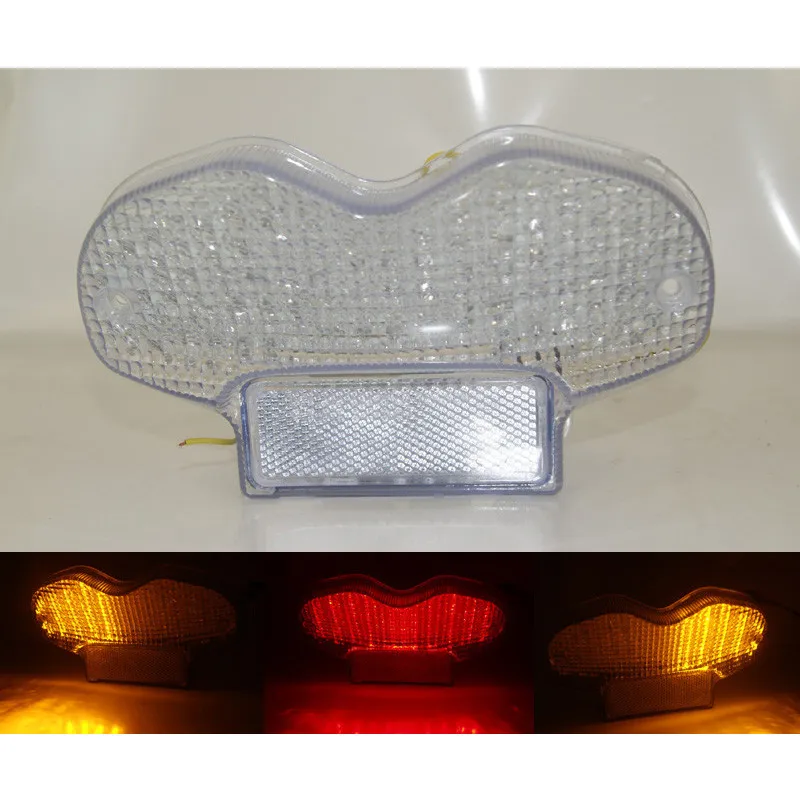 Фото Задний фонарь waase, для Suzuki BANDIT 600, GSF600, 2000, 2001, 2002, 2003, 2004, 2005, E-Mark, стоп-сигнал, поворотники, встроенный светодиодный светильник №2