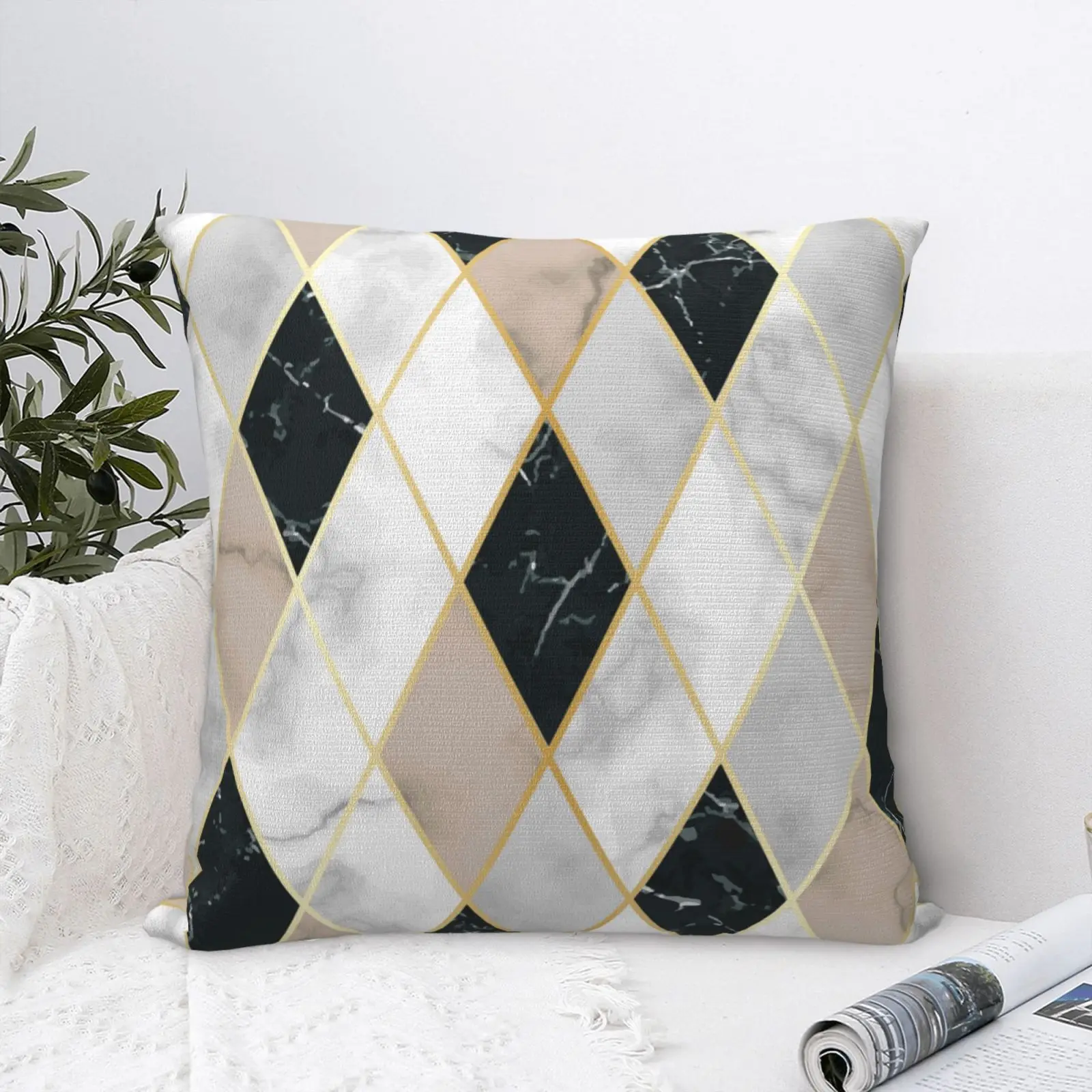 

Brief Marble Geometric 1 Pillow Case Of Sofa Cushions Sofa Decorative Pillows For Sofa Pillow Covers Decorative Anime Big Size