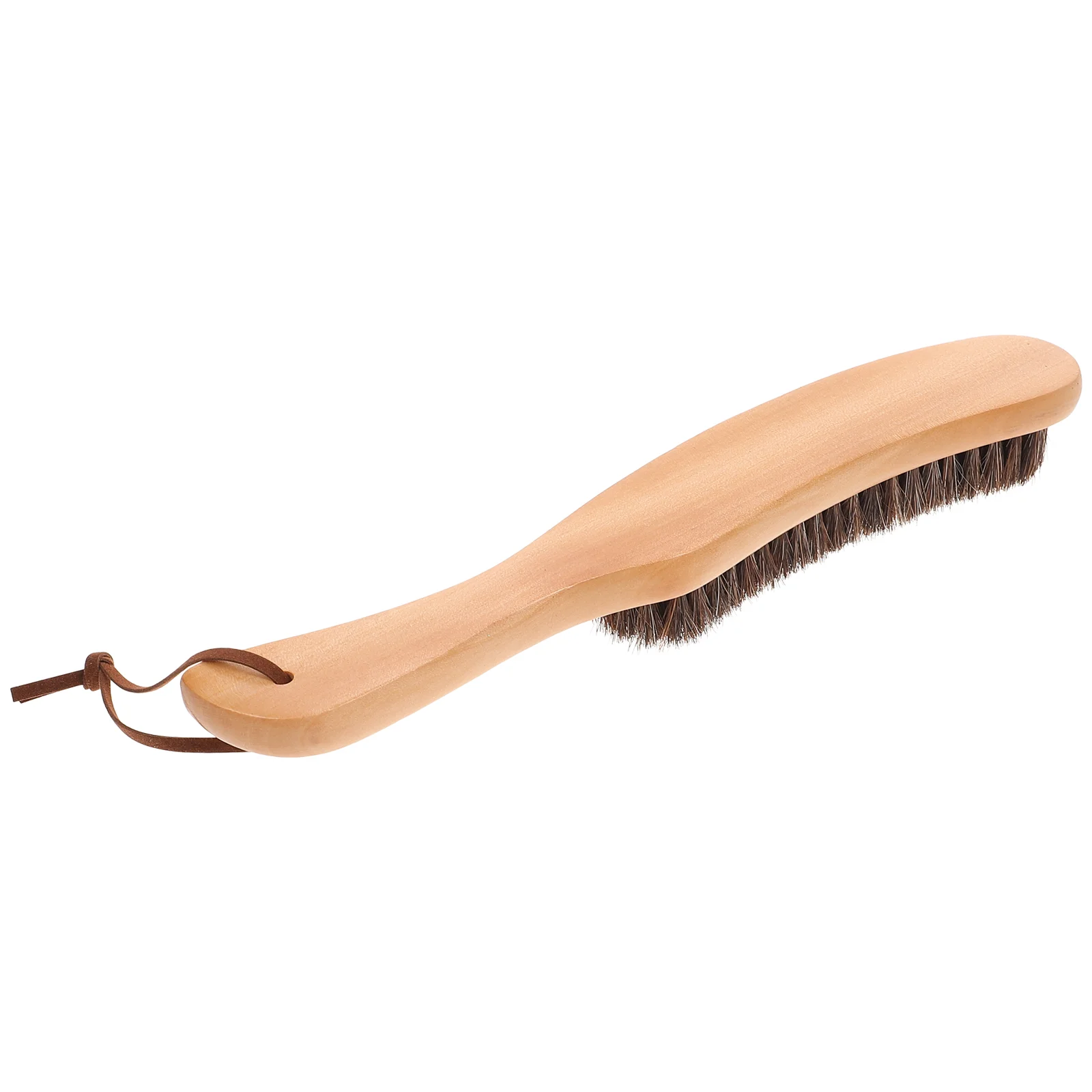 

Household Products Muebles Para Horse Bristle Brush Wooden Cleaning Clothes