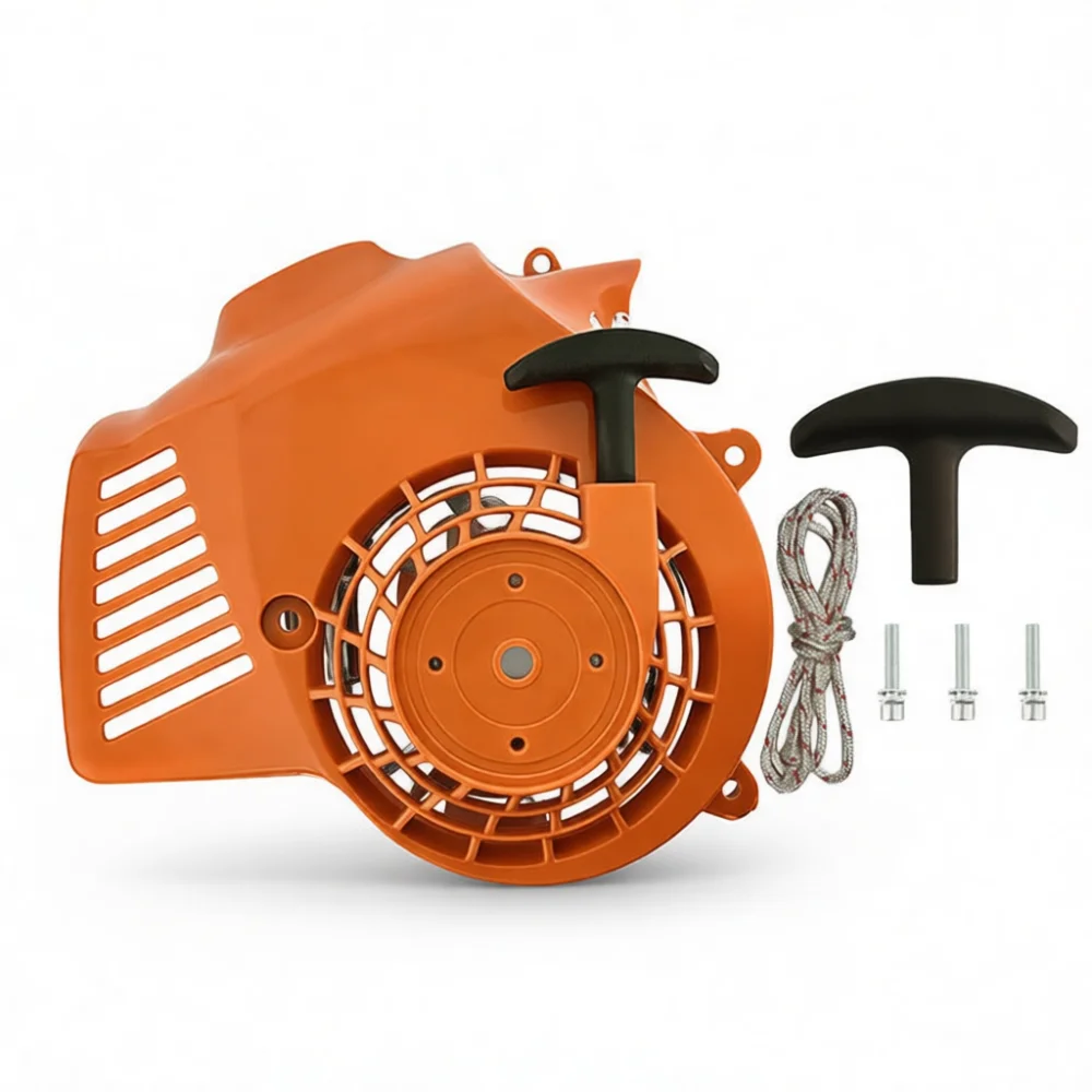 Фото Для Stihl BG55 BG85 SH85 BG65 Стартер в сборе 4229 080 2104 Запасная часть двигателя воздуходувки, компонент для запуска электроинструмента №4