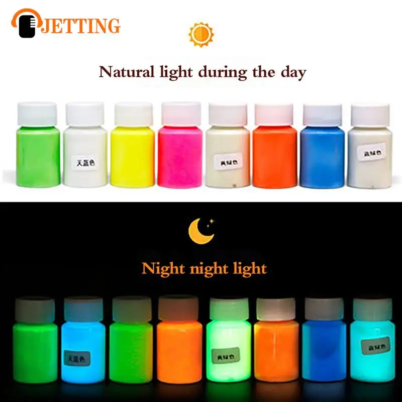 

1PC Glow-in-the-dark Liquid Luminous Pigment Non-Toxic For Paint Nails Resin Makeup