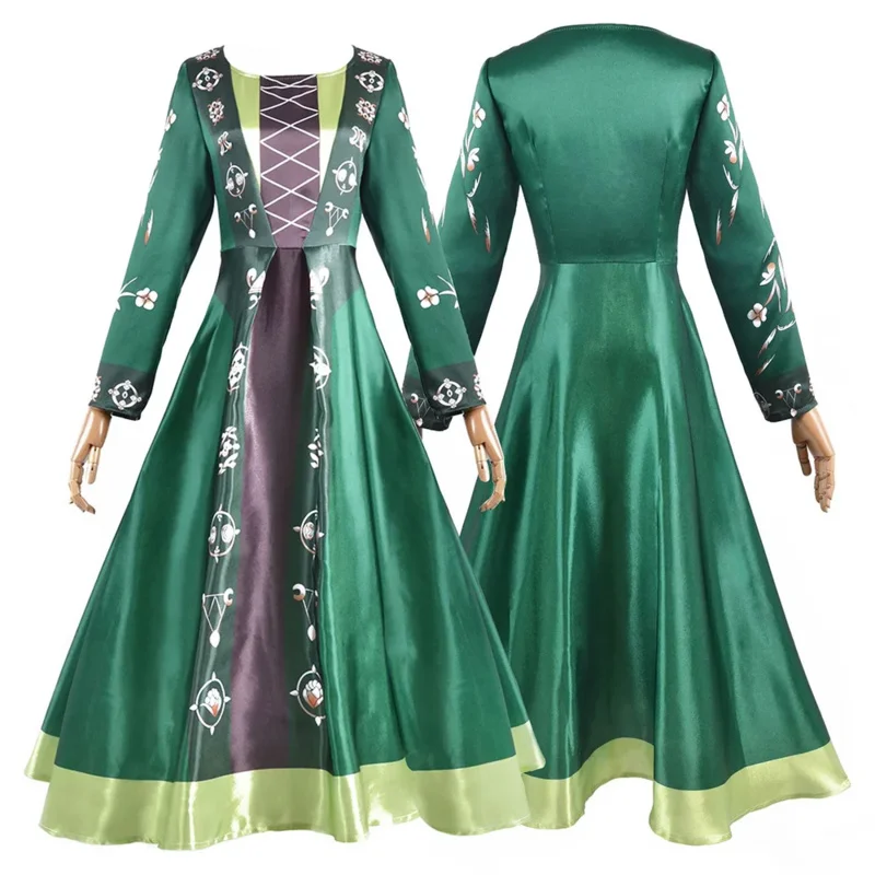 Костюм Уинифред Мэри Сара Сандерсон для косплея Hocus Pocus костюмasjg12