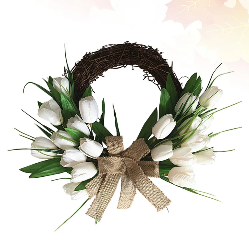 

1 pc Hydrangea Wreath Flower Wreath Door Wreaths Party Door Wreath Front Door Wreath Simulation Door Wreath