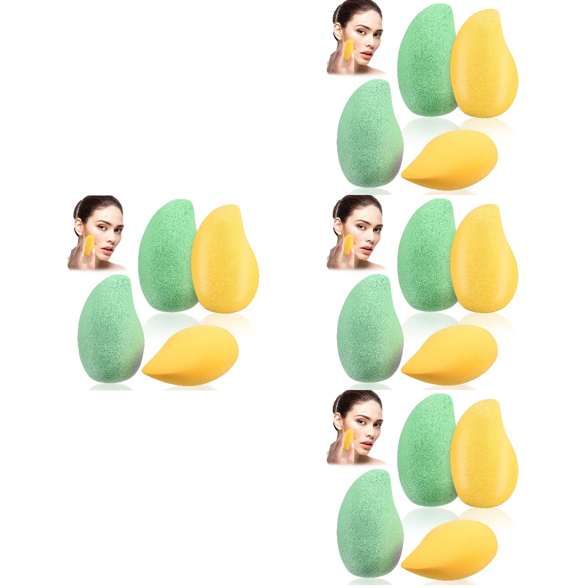 

16 Shaped Powder Puffs Creative Powder Puffs Makeup Supplies
