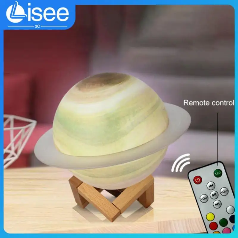 

Noise Reduction Loudspeaker Colorful Night Light Long Battery Life Wireless Loudspeaker Mini Portable Tf Card Speaker