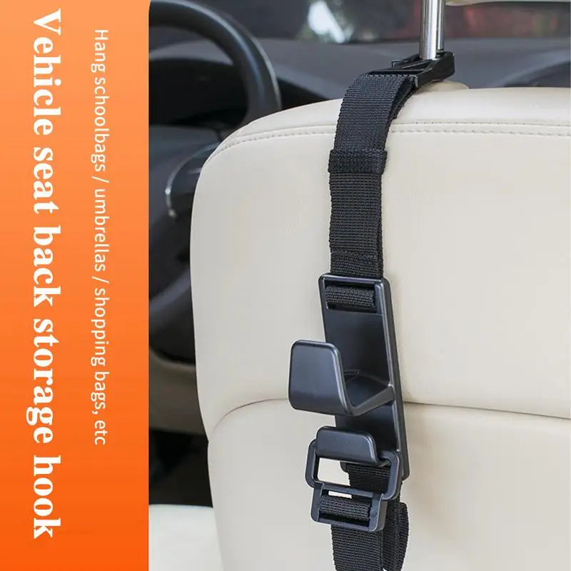 

Крючки для подголовника автомобиля универсальные автомобильные крючки для подголовника автомобильного заднего сиденья крючки для хранения вешалка держатель с регулируемым ремешком автомобильные аксессуары