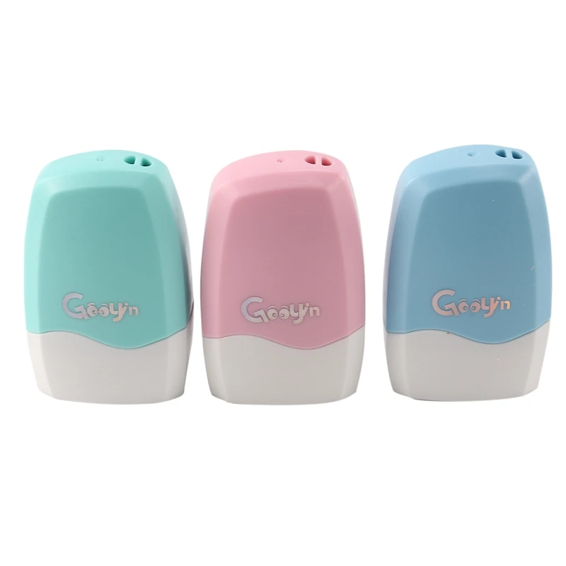 

3 упаковки штамп для предотвращения кражи личных данных, защитный ролик для личных данных, широкая вращающаяся фотобумага (синий, зеленый, р...