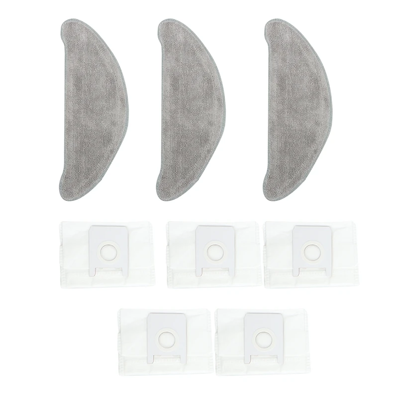 

Тканевый мешок для мытья пыли, Сменные аксессуары подходят для интеллектуального робота-подметания Mijia Roidmi Eve Plus SDJ01RM