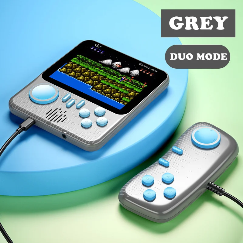 

3.5inch Mini Handheld Game Console Portable 666 Mini Gameings Player Double Ultra-thin Nostalgic AV Out Built-in TV Video Games