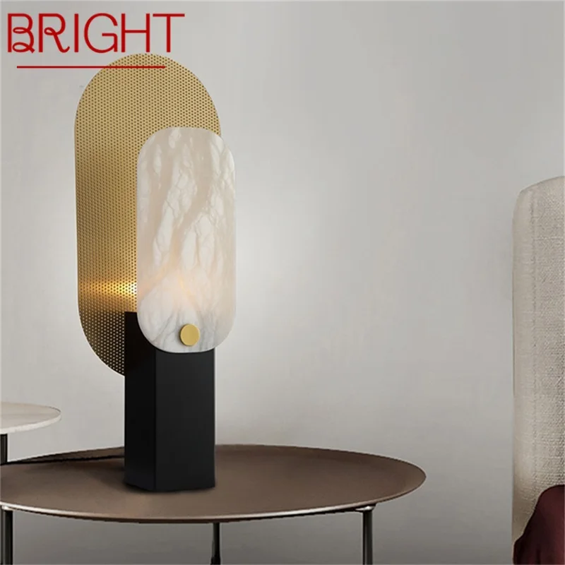 

BRIGHT Contemporary Table Lamp Creative Design Desk Lighting for Home Living Room Bedroom LED Fixture