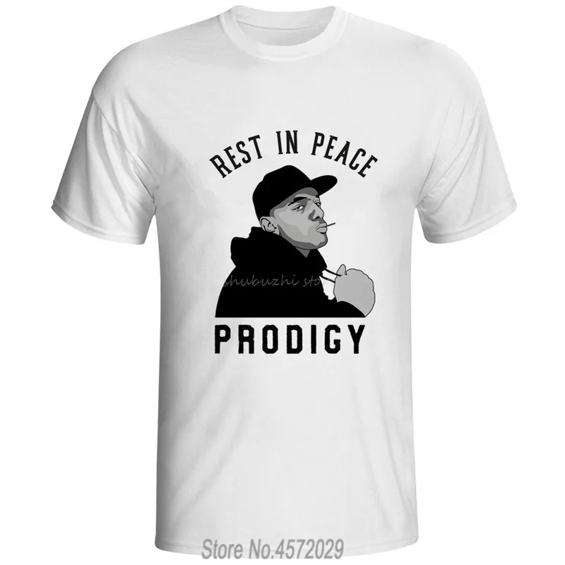 

Мужская хлопковая футболка с принтом progy of Mobb Deep & s, футболка с коротким рукавом, европейский размер sbz4003
