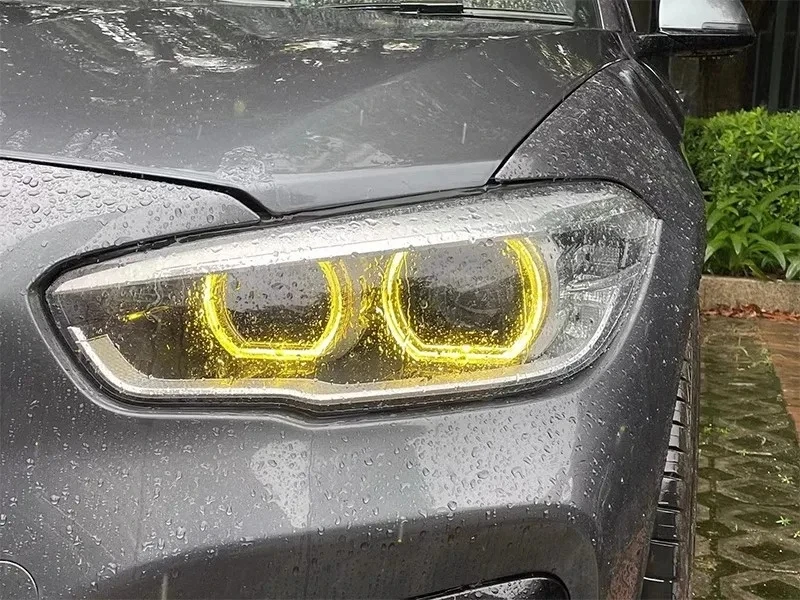 Желтый модуль для дневных ходовых огней CSL модель BMW 1 серии F20 F21 LCI 2016-2019