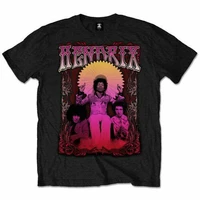 official jimi hendrix t shirt karl ferris wheel black classic rock band tee new
