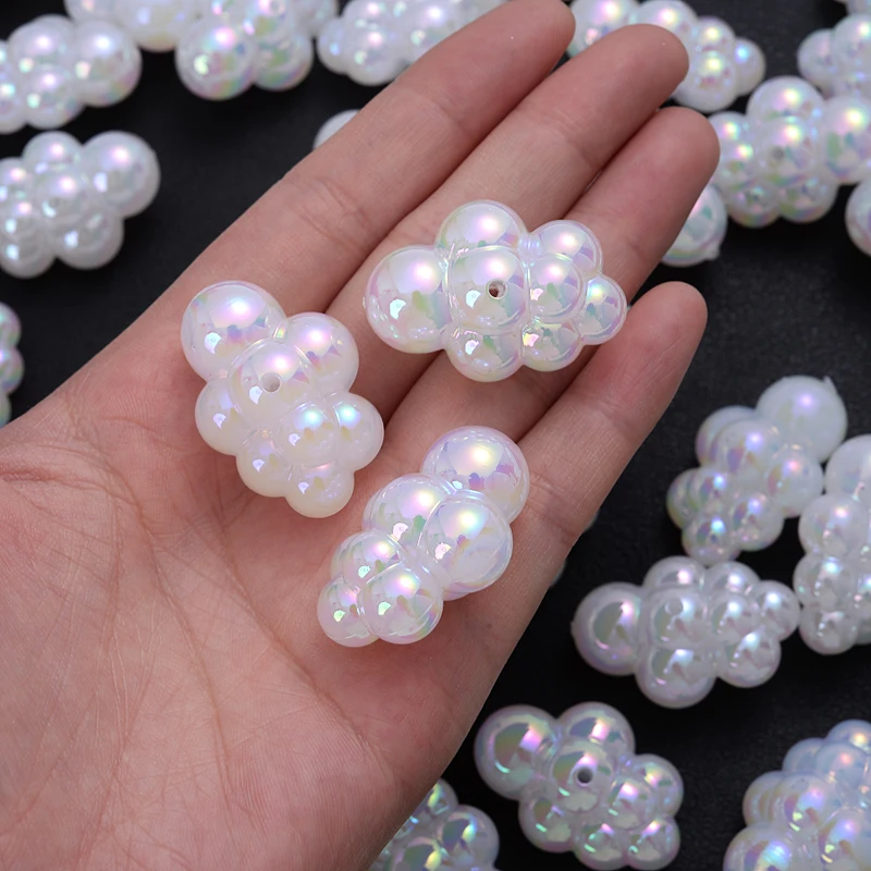 10 шт., акриловые бусины для браслетов, ожерелий, 22 х32 мм