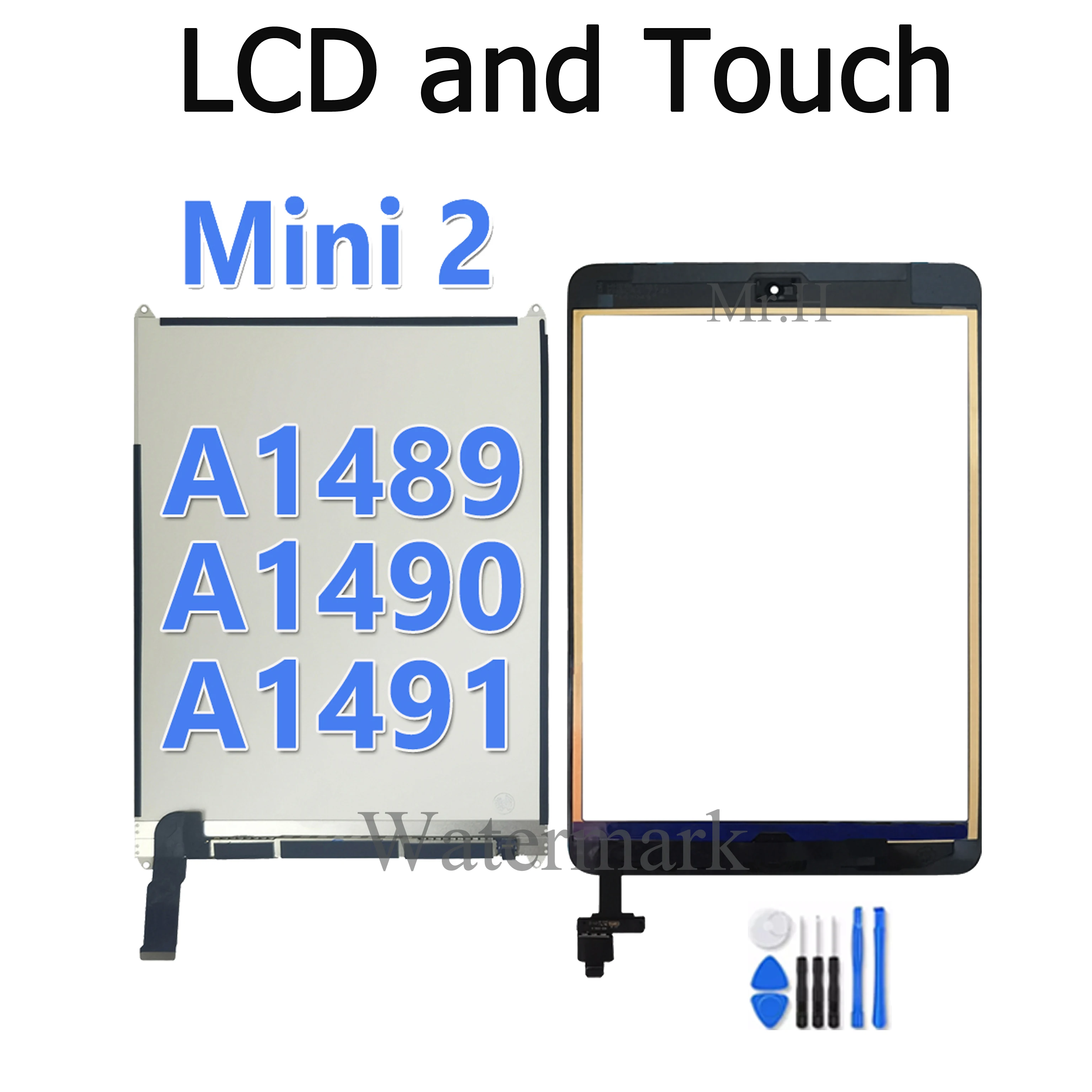 Сенсорный экран и ЖК-дисплей для iPad Mini 1 Mini1 A1432 A1454 A1455 MINI 2 Mini2 A1489 A1490 A1491 Mini3 3 A1600 A1601 |