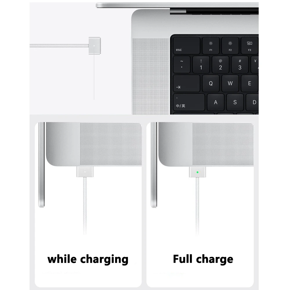 Адаптер зарядного устройства для MacBook Pro Air M1 M2 M3 A2442 A2485 A2681 A2363 67 Вт 30 140