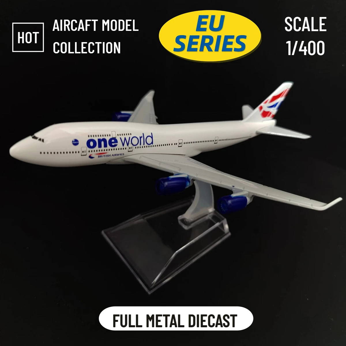 

Scale 1:400 Metal Aircraft Replica 15cm British Air Airplane Diecast Model Miniature Xmas Kids Room Decor Gift Toys for Boys