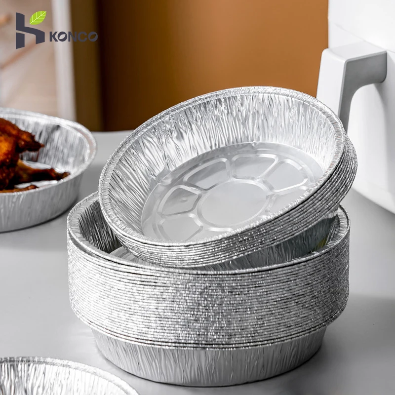 10 шт. одноразовая фритюрница с фольгой маслостойкая алюминиевая фольга жестяная