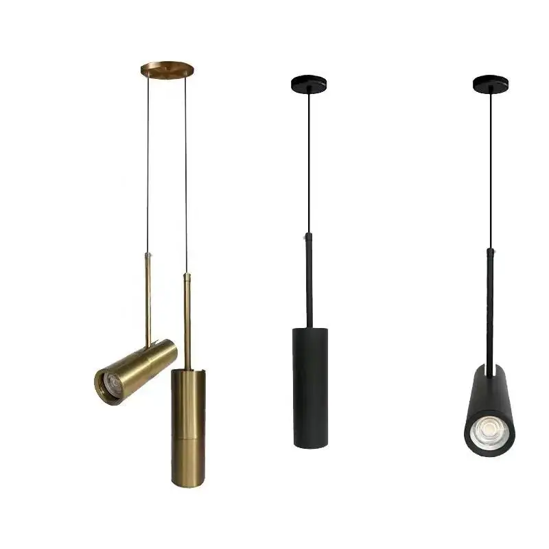 

Brilliantly living romm chandelier light good looking ceiling pendant high bright spot lamp AC110V AC220V one or two heads