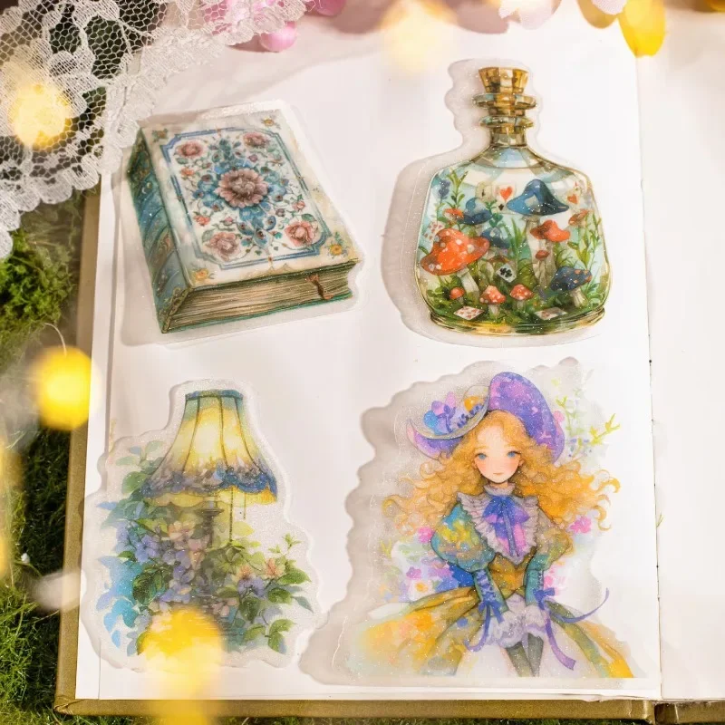 10 шт. наклеек в упаковке Alice ручные материалы для учетной записи канцелярские