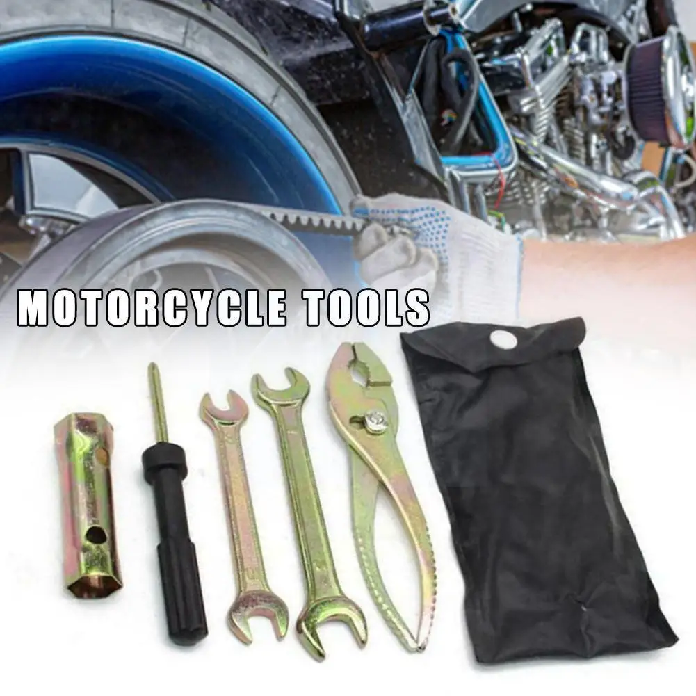 

Universal New Motorcycle Repair Tool Motorbike Wrench Tools Wrenches Screwdriver Pliers Kit Accessories Sleeve S T1c0