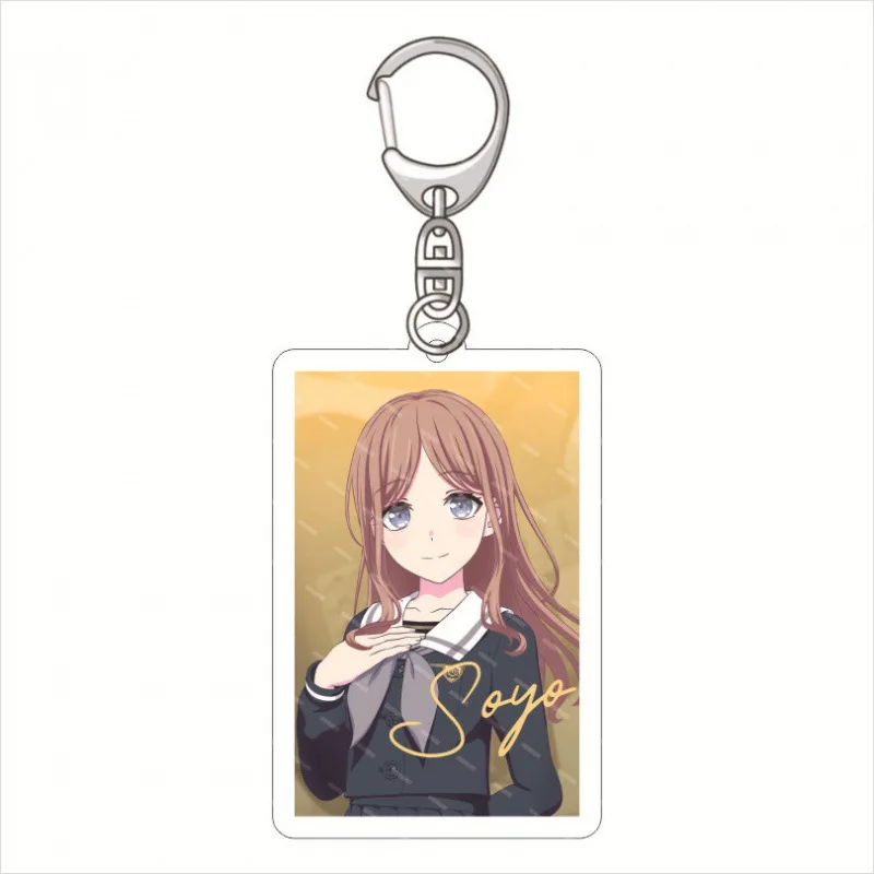 Взгляд! Акриловые брелки для ключей с надписью It's Mygo Chihaya Anon Takamatsu Tomori Shiina Taki naguan