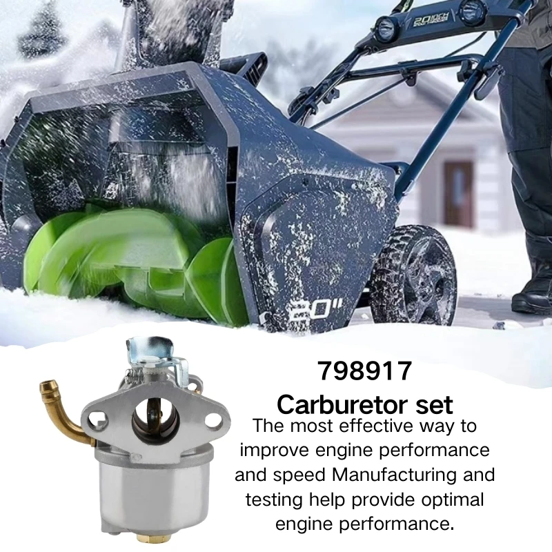 Карбюратор для Briggs Stratton 798917 695727 790558 791292 791953 794587 Снегоочиститель Carb