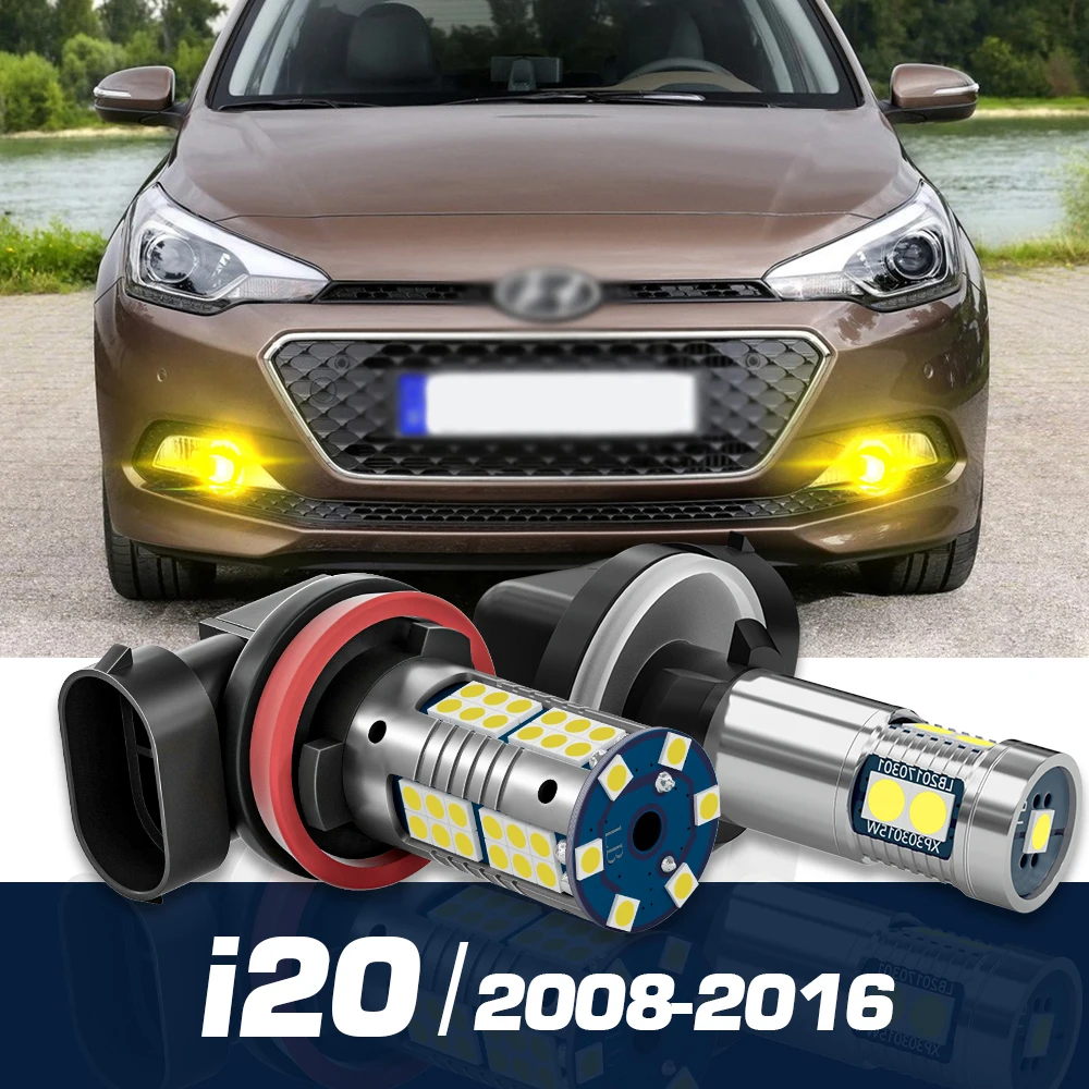 

2pcs LED Fog Light Canbus Accessories For Hyundai i20 2008 2009 2010 2011 2012 2013 2014 2015 2016