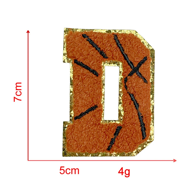 Патчи с вышивкой в виде баскетбольного полотенца