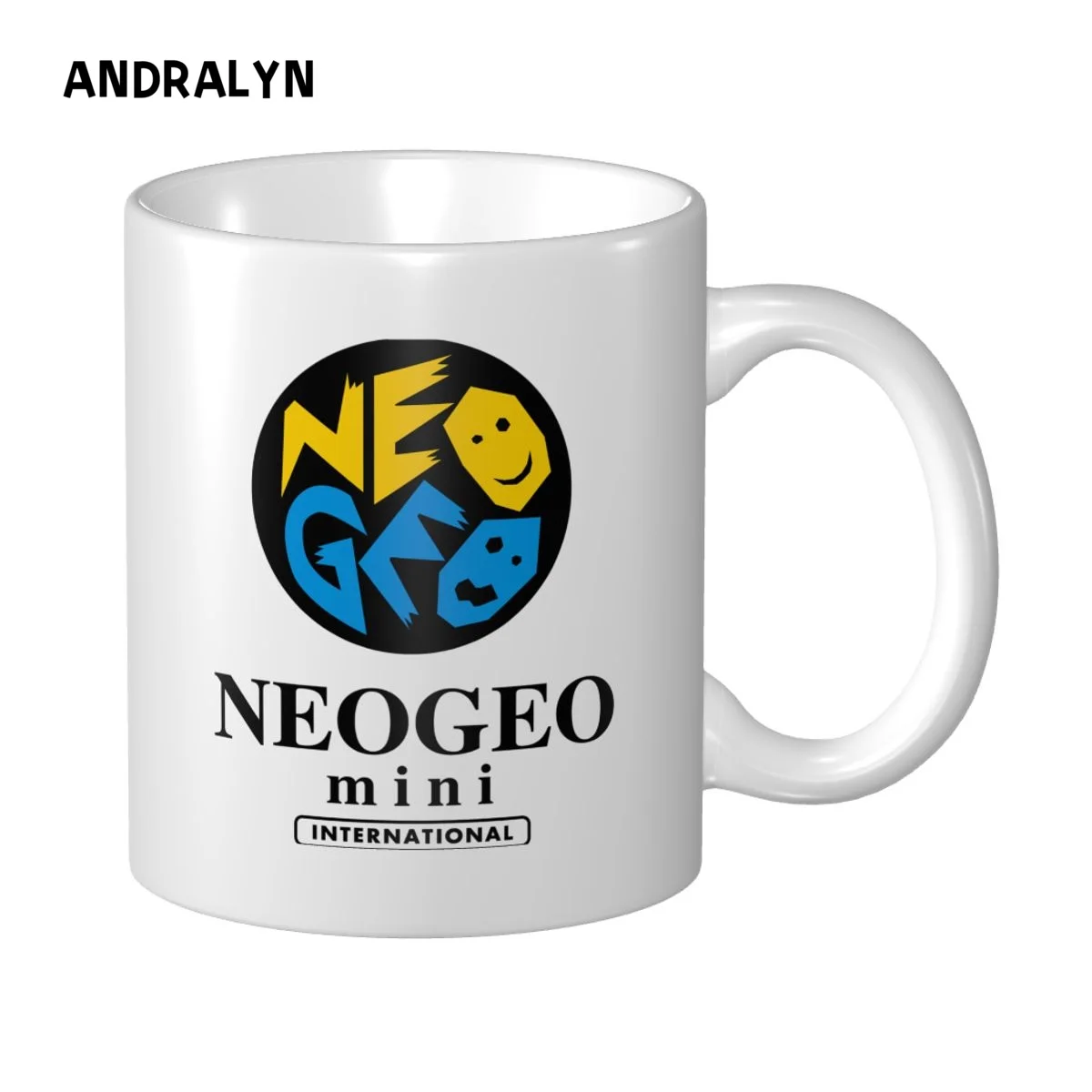 

Кружка Neo Geo, 330 мл, керамические креативные кружки для молочного чая и кофе, забавный подарок для друзей на день рождения