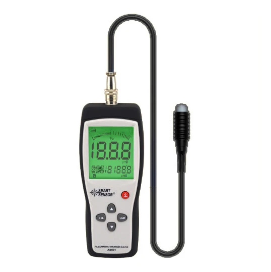 

Measuring Range 0-1800um Film Coating Thickness Gauge Iron-based Digital Thickness Meter
