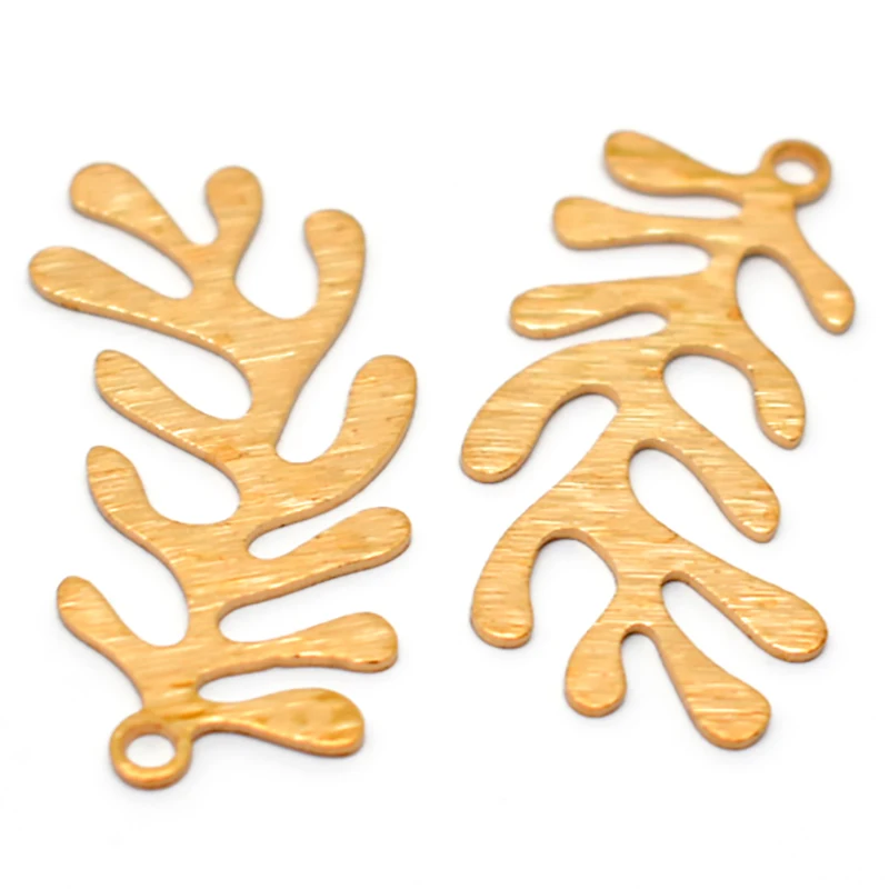 

10 шт., подвеска в виде листьев для изготовления ювелирных изделий