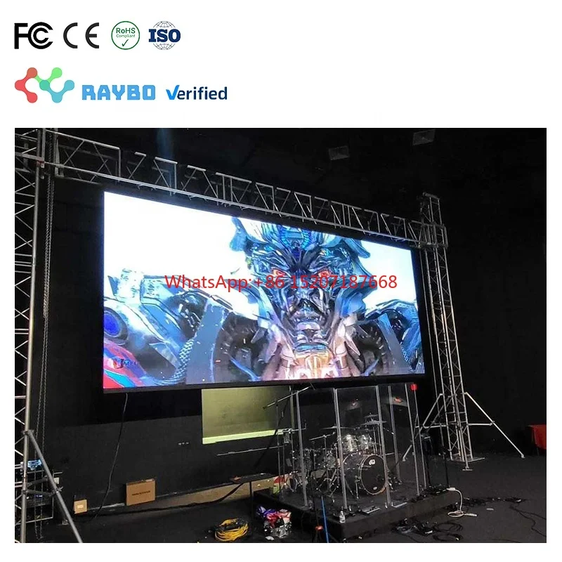 Светодиодная видеостена Raybo для диджея сценическая панель экран рекламы дисплей