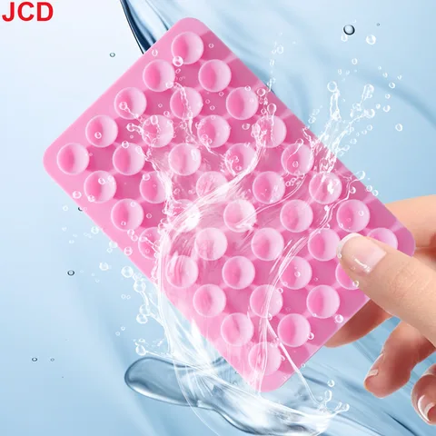 2 шт., силиконовый чехол на присоске, двухсторонний держатель с прочной ручкой без помощи рук для селфи и видео для iPhone Android