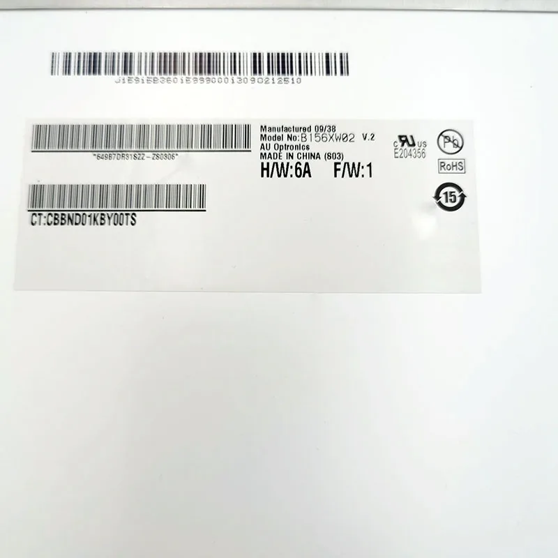 ЖК-дисплей LP156WH4 TLA1 N2 B156XTN02.1 LTN156AT24 B156XTN02.2 LTN156AT05 LTN156AT16 N156BGE-L21 LTN156AT02 B156XW02 V.2 V6 LTN156AT27 |