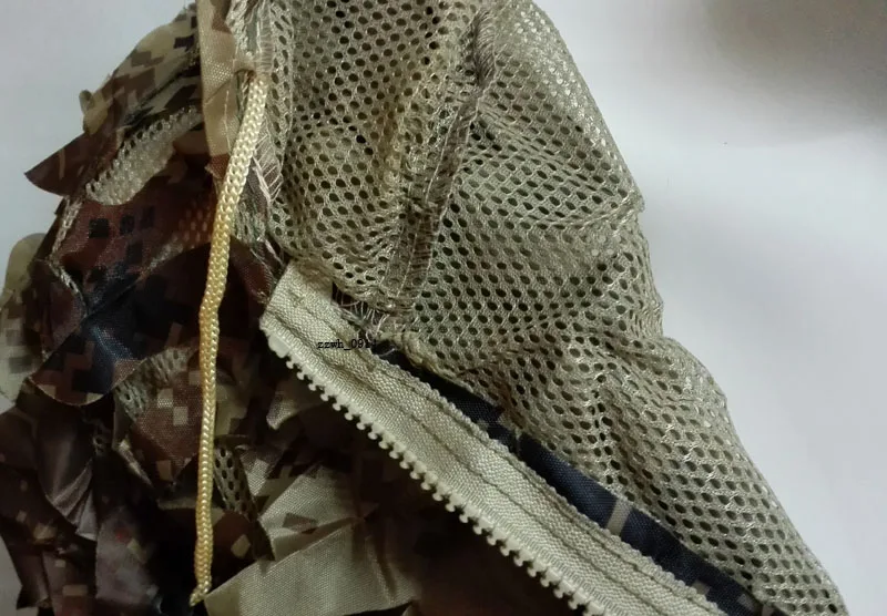 3D Desert Digital Камуфляжный бионический Ghillie пиджак и брюки