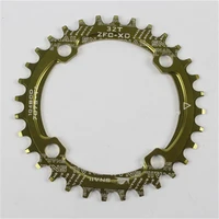 snail bicycle crankset 104bcd oval round narrow wide chainring mountain bike chainwheel 32t 34t 36t chain ring