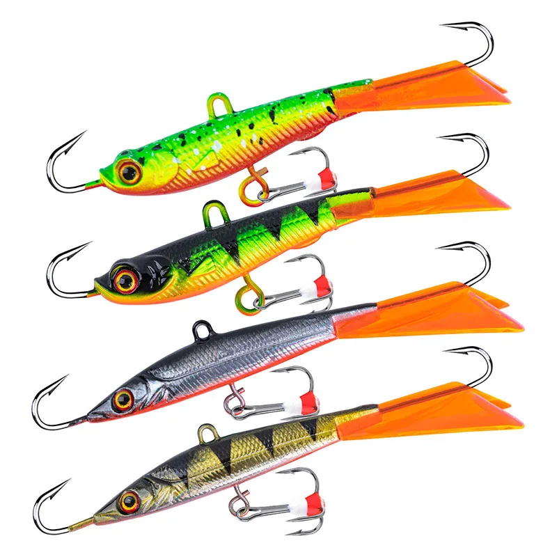 

Goture 1pc Winter Ice Fishing Lure 9cm 26.5g Balancer Ice Jigging Artificial Bait Balancer Fishing Wobblers Trout Bass Pike Carp