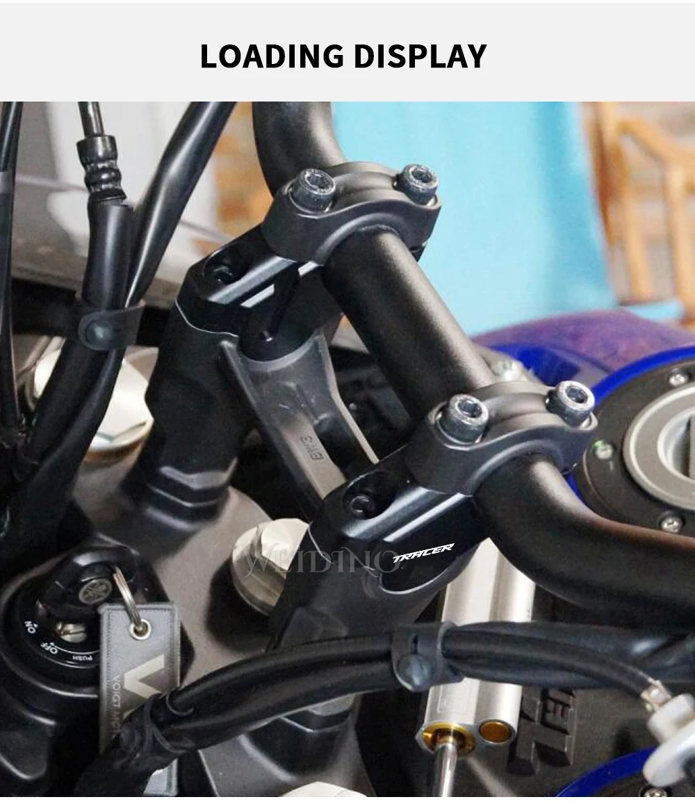 TRACER9 для Yamaha TRACER 9 GT 2021 2022 2023-зажим ручки удлинительный адаптер подъемник руля