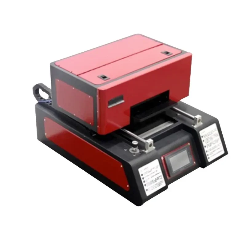 Маленький универсальный плоский акриловый рельефный стеклянный чехол для